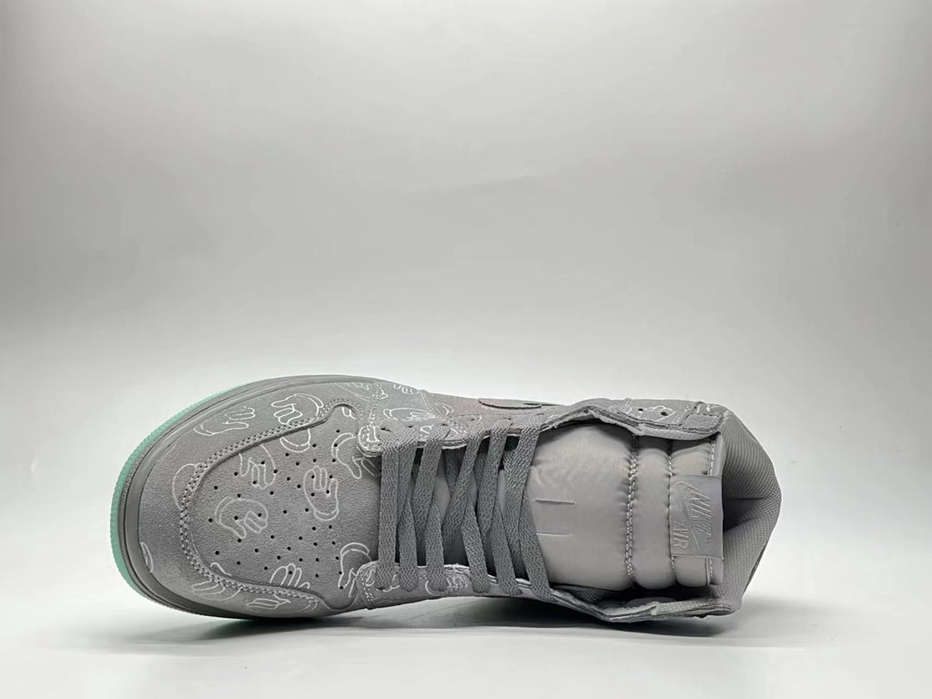 AJ1 Custom Cool Grey Sneakers